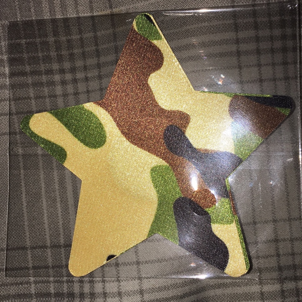 Nipple covers pasties camouflage
